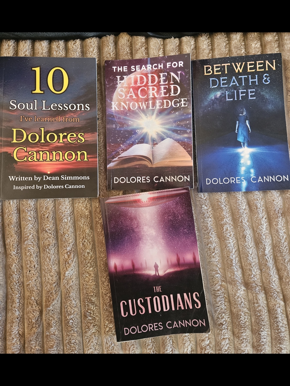 Dolores Cannon Book Lot - Spiritual & Metaphysical Titles (Multicolor)